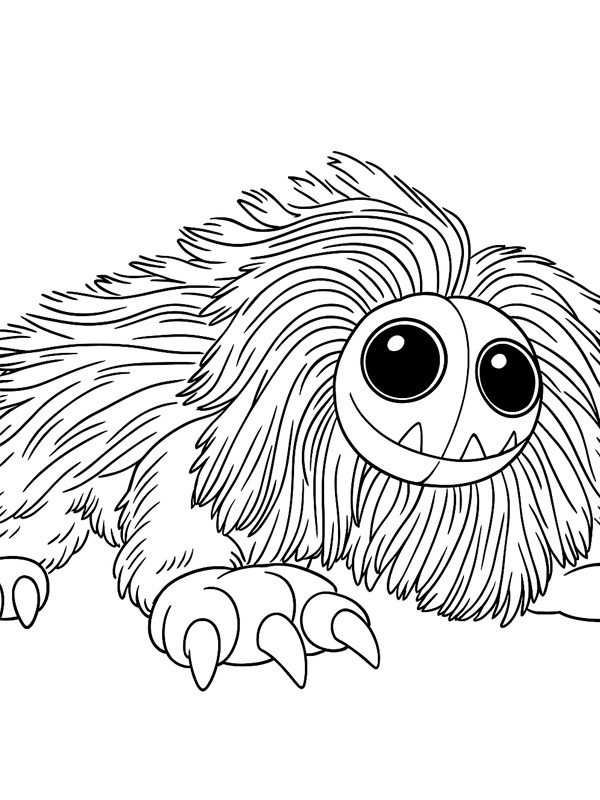 Dibujo de Yarnaby (Poppy Playtime) para Colorear Dibujo de Yarnaby (Poppy Playtime) para Colorear