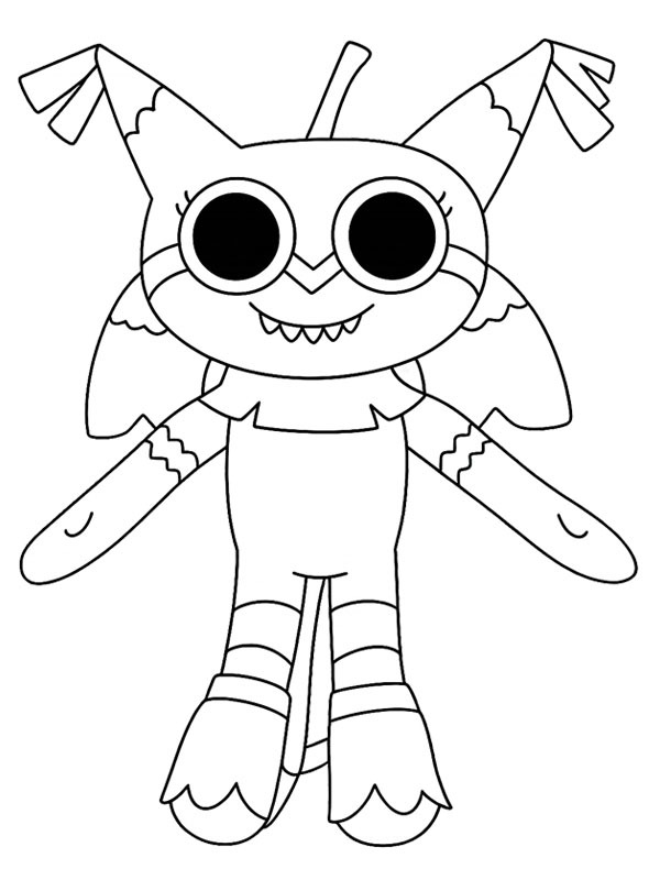 Dibujo de Yatta Dandy's World para Colorear Dibujo de Yatta Dandy's World para Colorear
